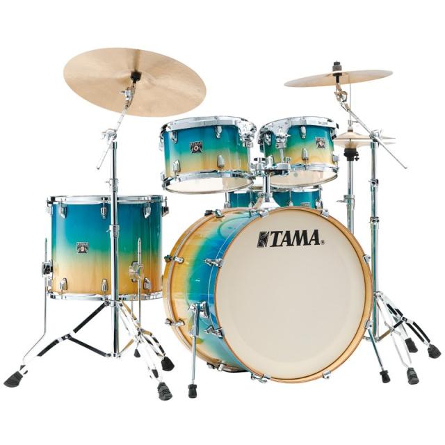 TAMA CL52KRSP-CLP [Superstar Classic / 22インチバスドラム・シェルキット / カリビアン・レースバーク・パイン・フェード]【シンバル、ハードウェア別売】