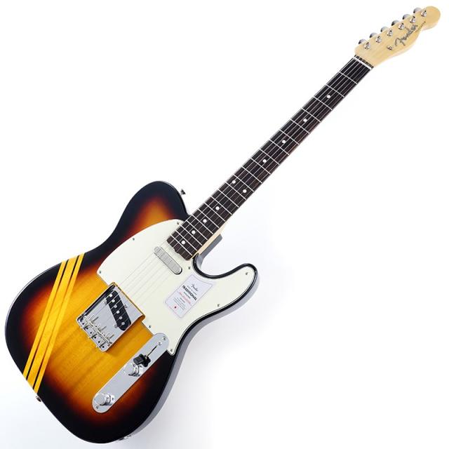 Fender Made in Japan Traditional 2025 Collection 60s Telecaster (Competition 3-Color Sunburst Aged Natural/Rosewood)_1