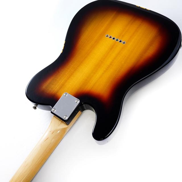 Fender Made in Japan Traditional 2025 Collection 60s Telecaster (Competition 3-Color Sunburst Aged Natural/Rosewood)_6
