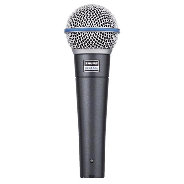 SHURE BETA 58A-J【PASSGO REDマイクケーブルセット(XLR-XLR)3.0ｍ】(BETA58A)(国内正規品2年保証)(シュア)(ダイナミックマイク)_1