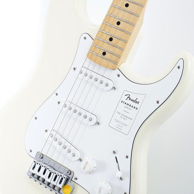 Fender Standard Series Standard Stratocaster (Olympic White/Maple) 【特価】_3