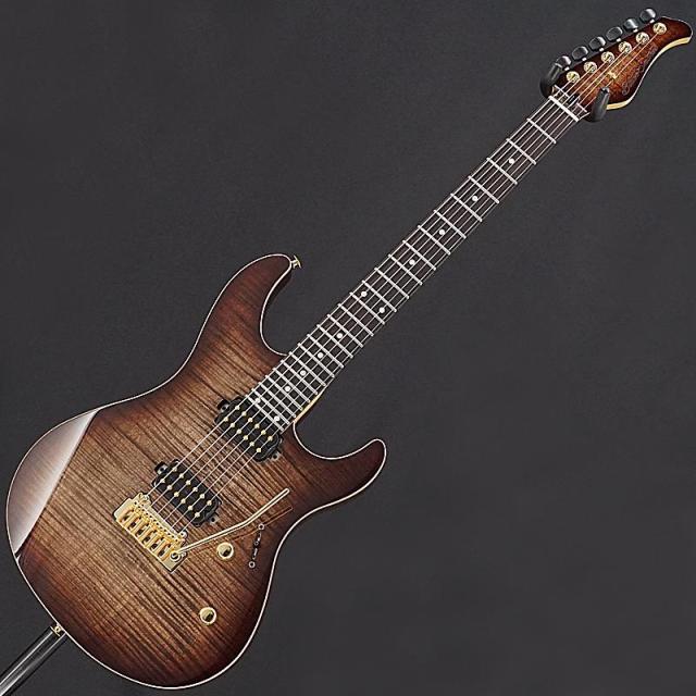 BLACK SMOKER USED 中古 FUTURA-S HH AAAA Flame Maple Top (Dark Brown Burst) [SN.25H31] ブラックスモーカー_2