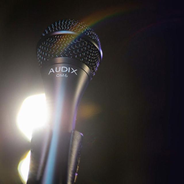 AUDIX OM6 (ダイナミックマイク)(スーパーカーディオイド・超単一指向 