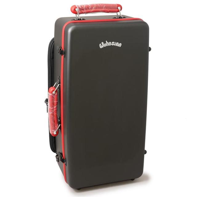 Wahnsinn Case ワンジンケース / COLOR CARBON Series (Matte Black / Red) トリプル トランペット用 ケース
