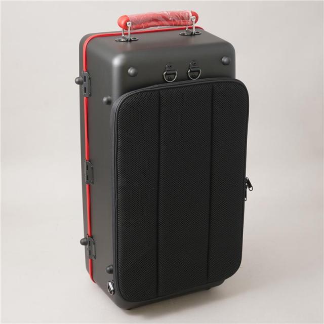 Wahnsinn Case ワンジンケース / COLOR CARBON Series (Matte Black / Red) トリプル トランペット用 ケース_1