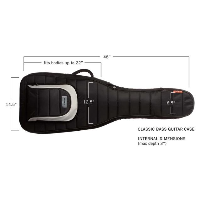 MONO M80 Electric Bass Case， Black [M80-EB-BLK] 【公式通販】