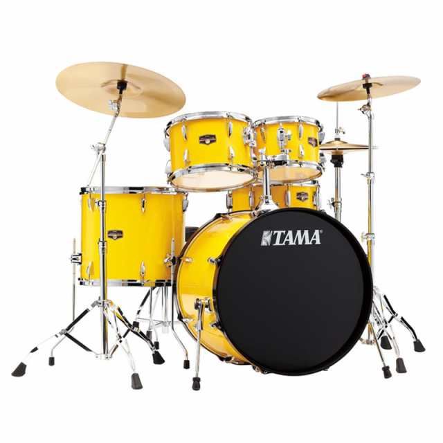 TAMA Imperialstar 22 バスドラムキット シンバル付きセット / エレクトリック・イエロー[IP52H6RC-ELY] 【お取り寄せ品】