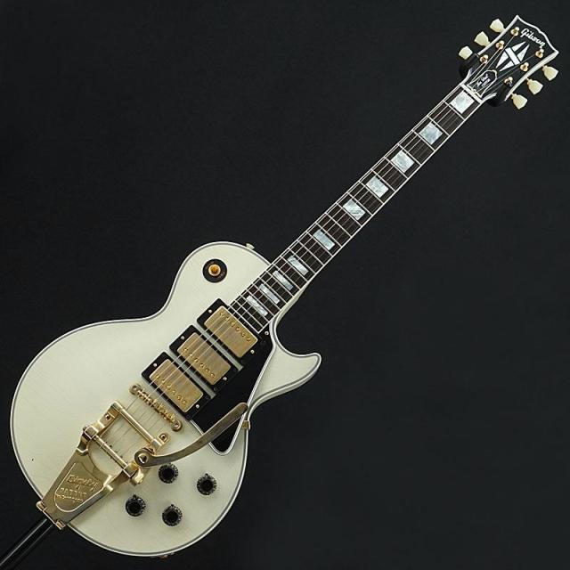 Gibson USED 中古 Murphy Lab 1957 Les Paul Custom Reissue 3-Pickup w/Bigsby Ultra Light Aged (Polaris White) 【SN.7 4819】_2