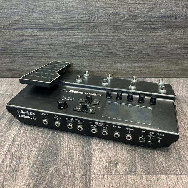 LINE 6 POD GO ほぼ未使用　美品 Amazon.com: Line 6 POD Go Guitar Multi-Effects Pedal, Black