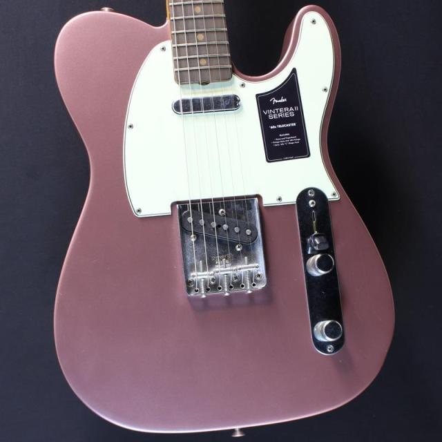 Fender MEX Limited Edition Vintera II Road Worn ’60s Telecaster (Burgundy Mist Metallic/Rosewood) 【特価】
