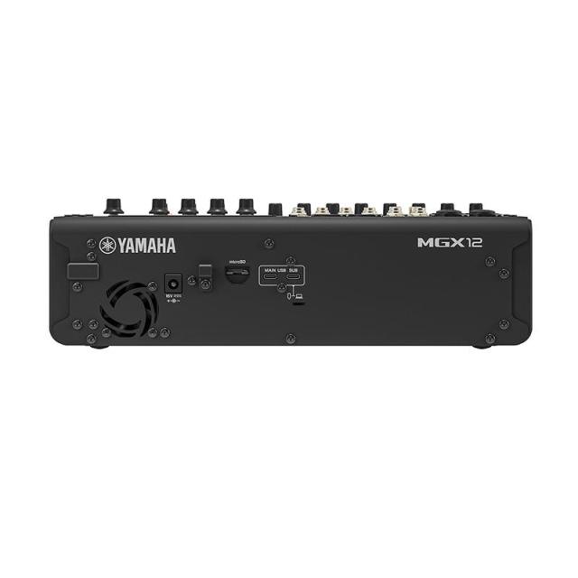 YAMAHA 【夏のボーナスセール】MGX12 B (ブラック)(ヤマハ)(デジタルミキシングコンソール)(MGXシリーズ)(USB-C対応)(Bluetooth搭載)_1