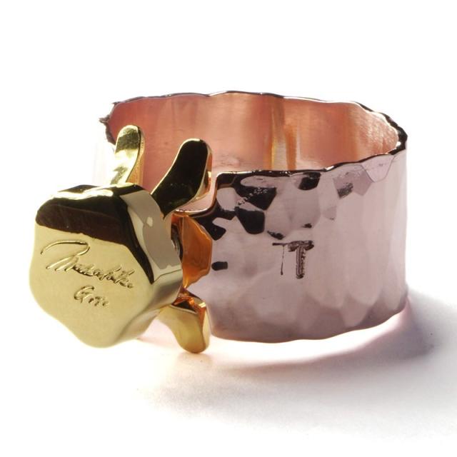 ゴッツ Copper Signature Ligature スクリュー+プレート ゴッツ Copper