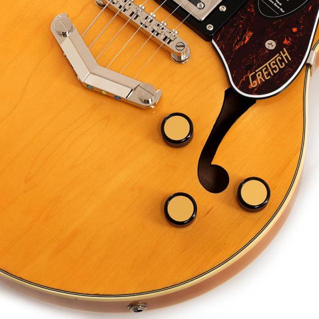 GRETSCH G2655 Streamliner Center Block Jr. Double-Cut with V-Stoptail (Village Amber)_4