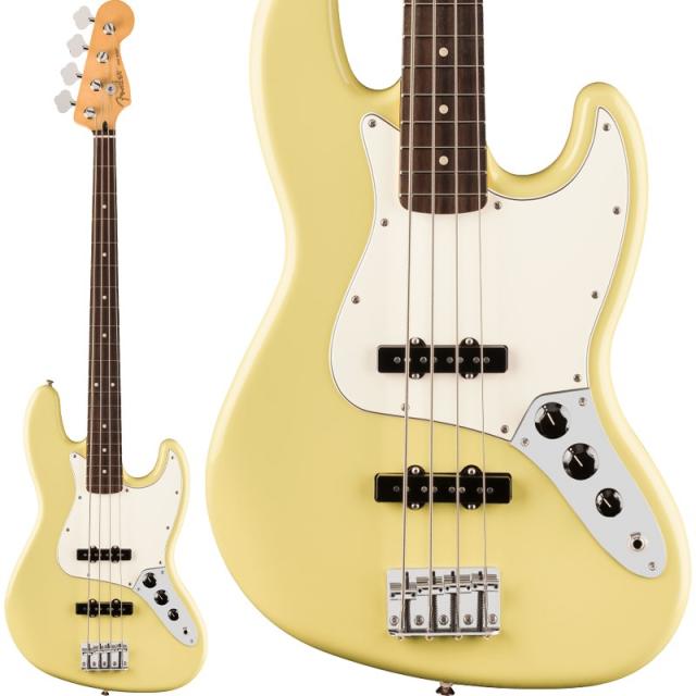 Fender MEX Player II Jazz Bass (Hialeah Yellow/Rosewood) 【激得GWセール】