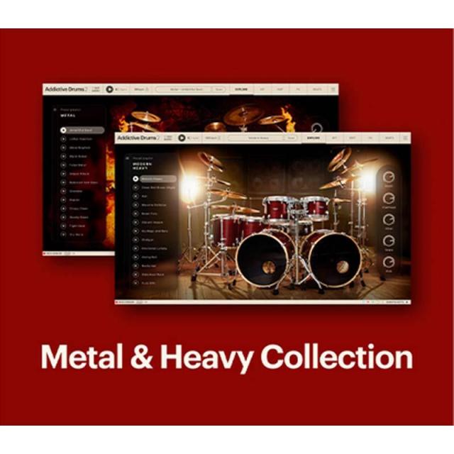 xlnaudio Addictive Drums 2 : Metal & Heavy Collection (アディクティブドラム)(オンライン納品)