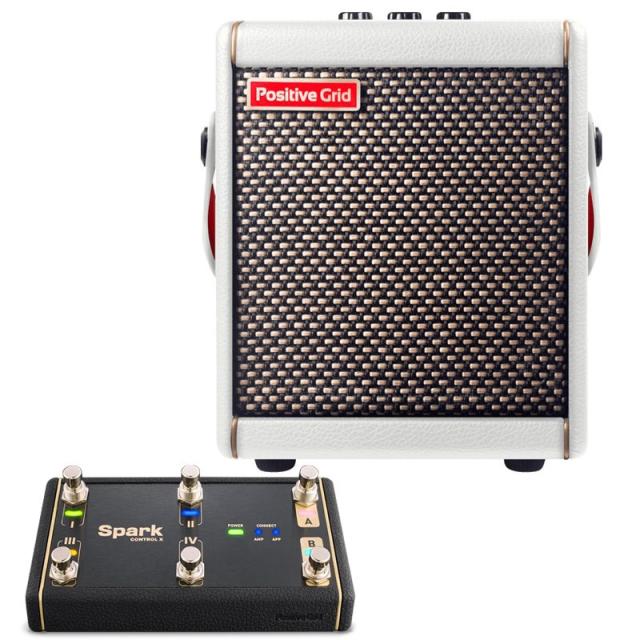 Positive Grid Spark Mini Pearl 【Spark Control X セット】（ポジティブ ポジティヴ グリッド）