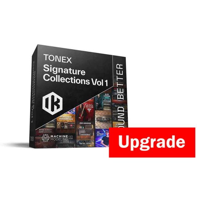IK Multimedia TONEX Signature Collection Vol 1 Upgrade (トーンエックス)(バンドル)(アレックス・ライフソン)(ジョー・サトリアーニ)(オンライン納品)