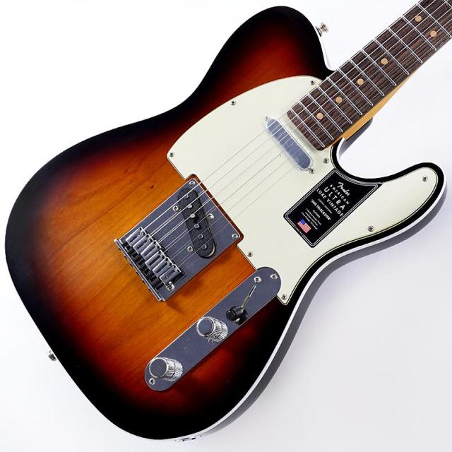 Fender USA American Ultra Luxe Vintage ’60s Telecaster Custom (3-Color Sunburst/Rosewood) 【The Spring Summer 2026 Campaign】