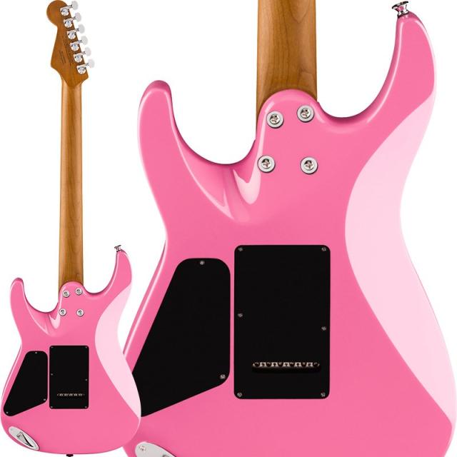Charvel Pro-Mod DK24 HH 2PT CM (Bubblegum Pink/Caramelized Maple)_1