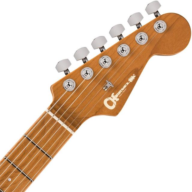 Charvel Pro-Mod DK24 HH 2PT CM (Bubblegum Pink/Caramelized Maple)_4