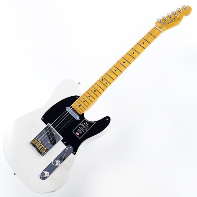 Fender USA American Ultra Luxe Vintage ’50s Telecaster (White Blonde/Maple)_1
