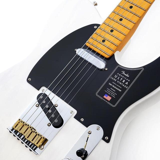 Fender USA American Ultra Luxe Vintage ’50s Telecaster (White Blonde/Maple)_3