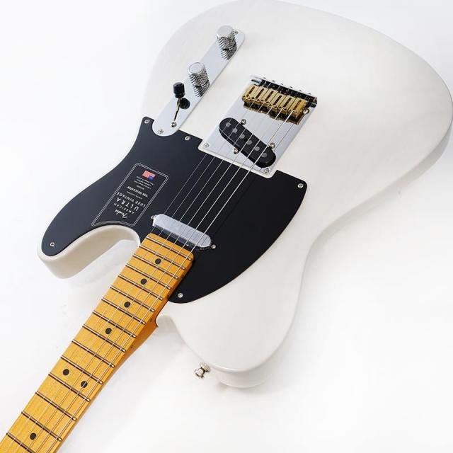 Fender USA American Ultra Luxe Vintage ’50s Telecaster (White Blonde/Maple)_5