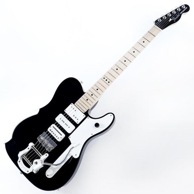 Fender USA Limited Edition Jack White Triplecaster Telecaster (Black/Maple) 【The Spring Summer 2026 Campaign】_1
