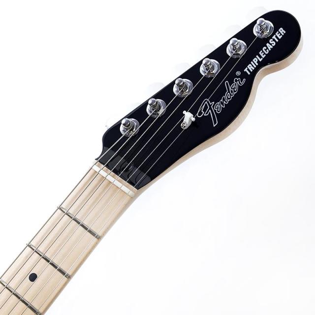 Fender USA Limited Edition Jack White Triplecaster Telecaster (Black/Maple) 【The Spring Summer 2026 Campaign】_8