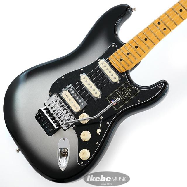 Fender USA American Ultra Luxe Stratocaster Floyd Rose HSS (Silverburst/Maple)の通販は 209,000円