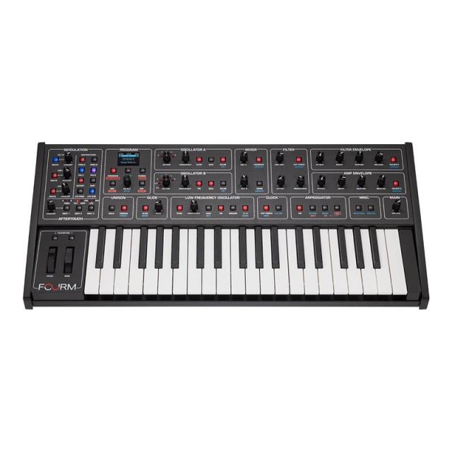 SEQUENTIAL Fourm ポリフォニック・アフタータッチ 4ボイス アナログシンセサイザー フォーム 82,390円