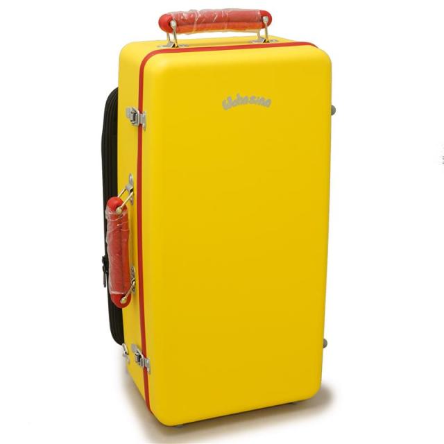 Wahnsinn Case ワンジンケース / COLOR CARBON Series (Matte Yellow / Red) トリプル トランペット用 ケース