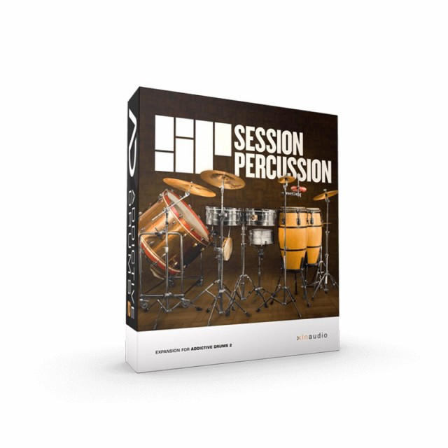 xlnaudio ADpak Session Percussion (オンライン納品)(代引不可)