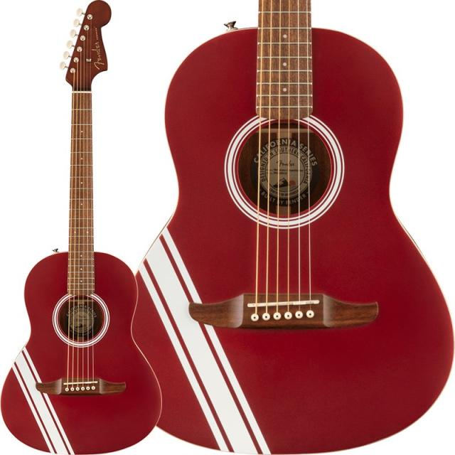 Fender Acoustics FSR Sonoran Mini Candy Apple Red w/Competition Stripes 【お取り寄せ】の通販は