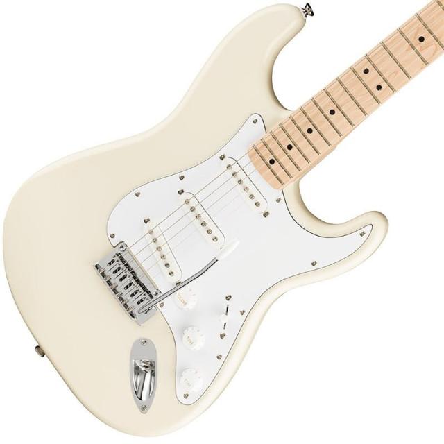 Squier by Fender Affinity Series Stratocaster (Olympic White/Maple)_2