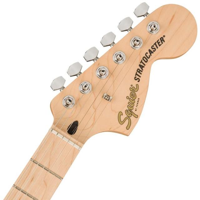 Squier by Fender Affinity Series Stratocaster (Olympic White/Maple)_4