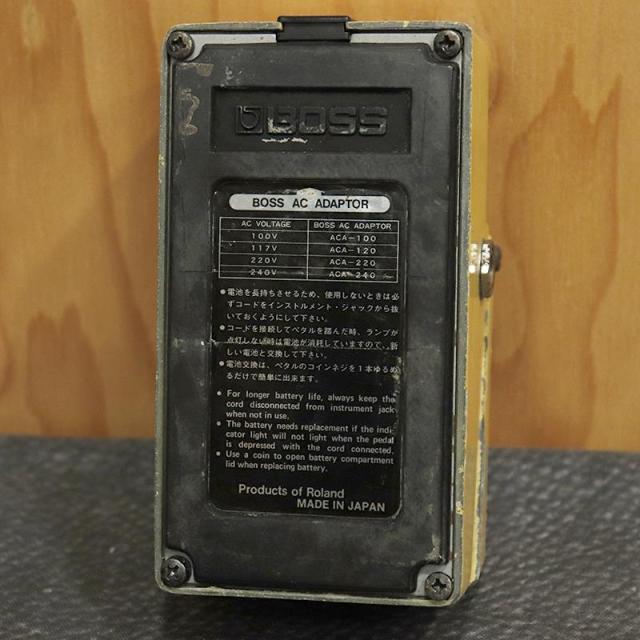BOSS VINTAGE OD-1 Over Drive Long Dash Silver Screw ’81_1