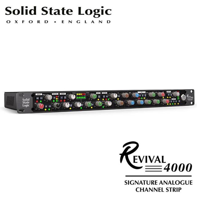 SSL(Solid State Logic) 【激得GWセール】【旧価格在庫】Revival 4000 Analogue Signature Channel Strip (チャネルストリップ)(マイクプリアンプ・EQ・コンプレッサー)(1ch)(SL4000)(国内正規品)(エスエスエル)