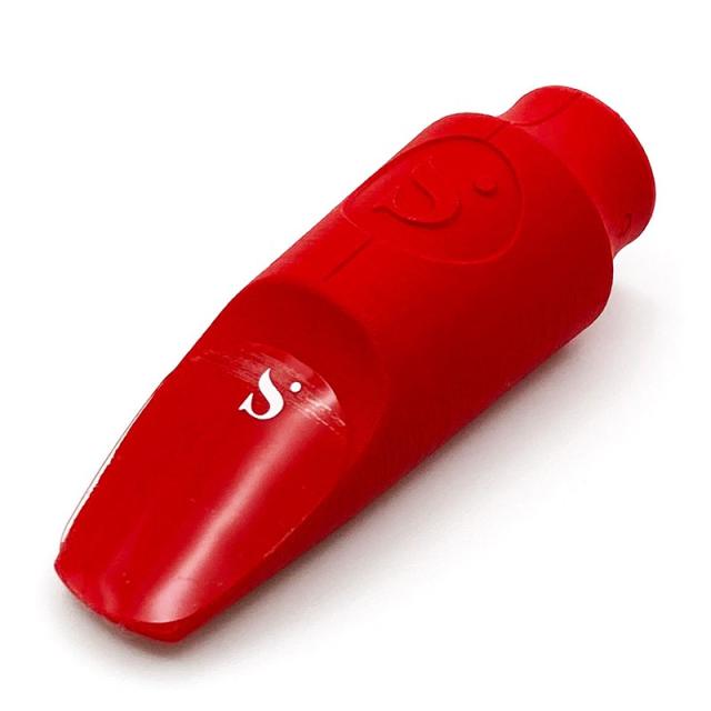 Syos 「オープニング：5」ソプラノサックス用マウスピース サイオス Spark(スパーク) Red&amp;White【夏のボーナスセール】_1