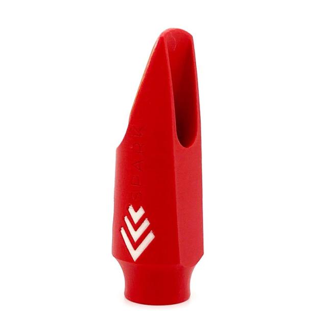 Syos 「オープニング：6」ソプラノサックス用マウスピース サイオス Spark(スパーク) Red&amp;White