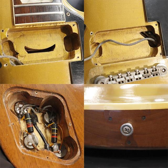 Gibson VINTAGE Les Paul Model ’55 1957 Style Conversion Goldtop_6