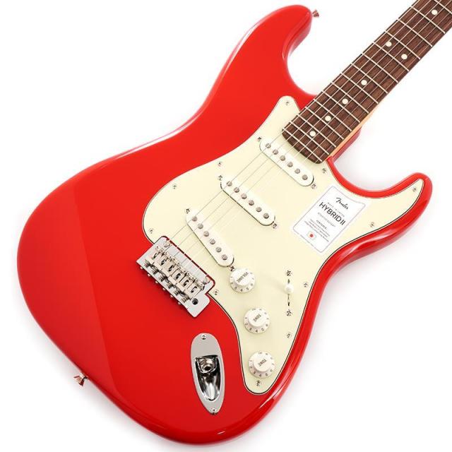 Fender Made in Japan Hybrid II Stratocaster (Modena Red/Rosewood) 【特価】