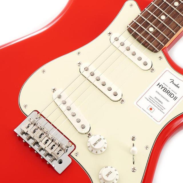 Fender Made in Japan Hybrid II Stratocaster (Modena Red/Rosewood) 【特価】_3