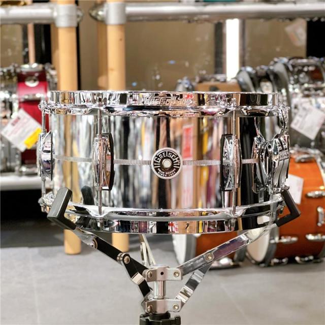 GRETSCH GB4162S [Brooklyn Snare Drum Metal Shell / Chrome Over