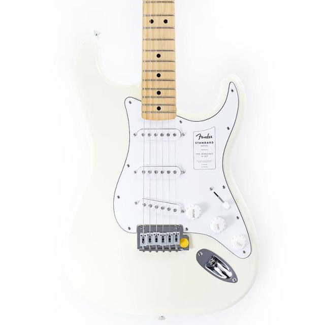 Fender Standard Series Standard Stratocaster (Olympic White/Maple) 【特価】_9