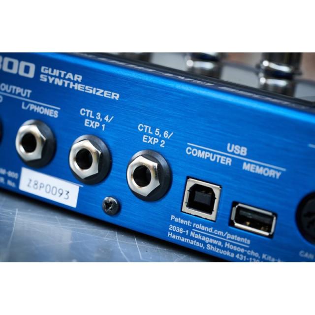 BOSS GM-800 ＋ GK-5 ピックアップ ＋ BGK-15 ケーブル Boss GM-800 Guitar Synthesizer Pedal with GK-5 Divided