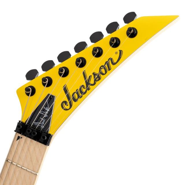 Jackson Pro Series Signature Dave Davidson Warrior WR7 (Racing Yellow/Maple)_3