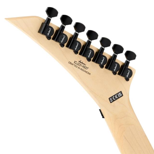 Jackson Pro Series Signature Dave Davidson Warrior WR7 (Racing Yellow/Maple)_4