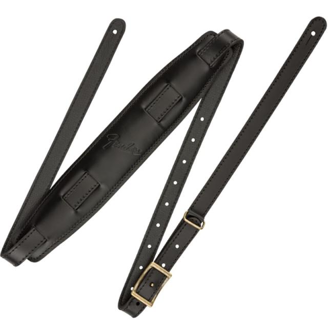 Fender USA MUSTANG SADDLE STRAP (BLACK) (#0990689006)