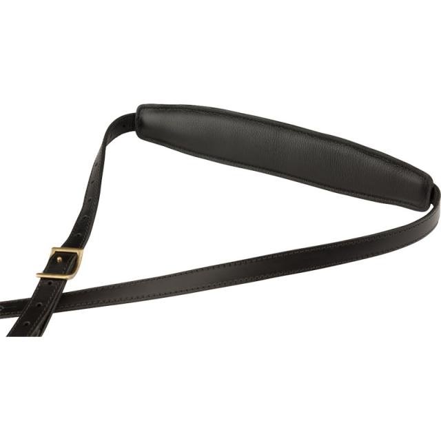 Fender USA MUSTANG SADDLE STRAP (BLACK) (#0990689006)_2